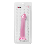 Розовый нереалистичный фаллоимитатор 20см ToyFa Jelly Dildo L 882027-3