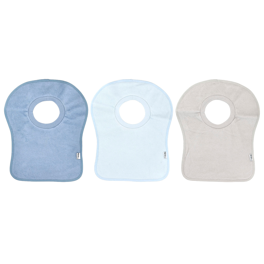 Green Sprouts, Спортивные нагрудники Stay-Dry, для детей от 9 до 18 месяцев, разноцветные, 3 шт.