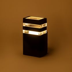 Садово-парковый светильник ЭРА GBW-101-BL-0200 Астрея 230В 1хЕ27 max 30Вт IP54 200х110x95мм настенный | Садово-парковые светильники