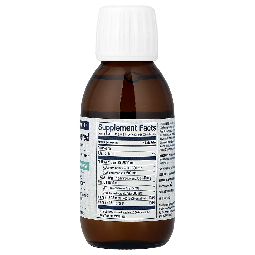 Wiley's Finest, CatchFree Omega, Тропическое манго, 125 мл (4,23 жидких унции)