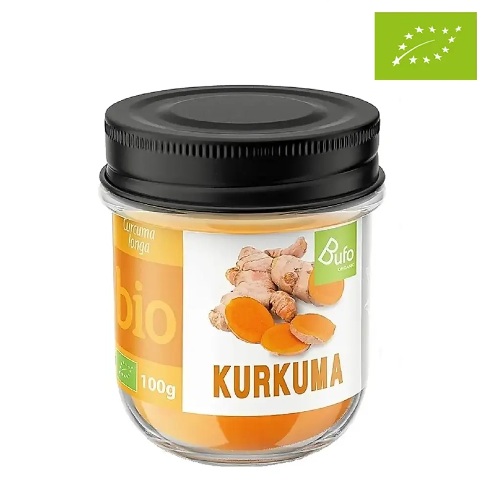 Куркума органическая молотая "Bufo Eko", 80 г
