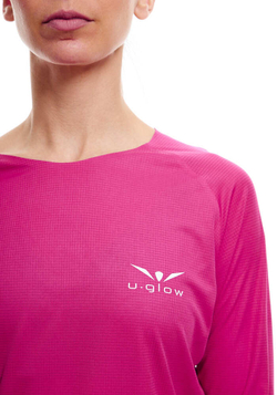 ЛОНГСЛИВ ЖЕНСКИЙ LONG SLEEVE TEE MICRO RIP STOP | PURPLE