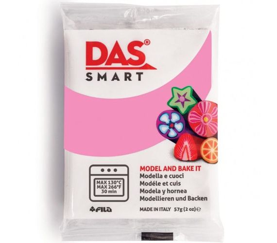 Глина/ Das smart 57g rose - box 6 pcs