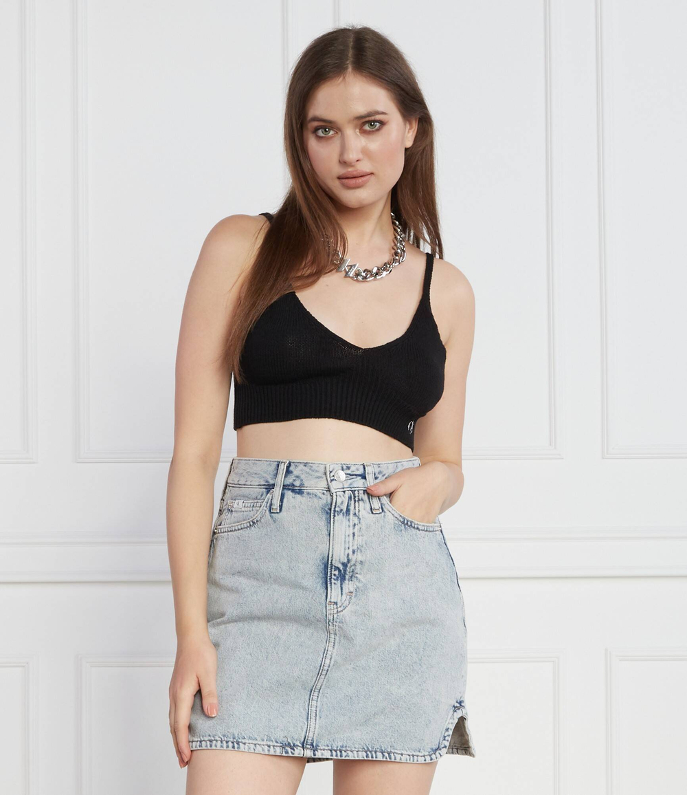 Топ CALVIN KLEIN JEANS - черный(J20J221345)