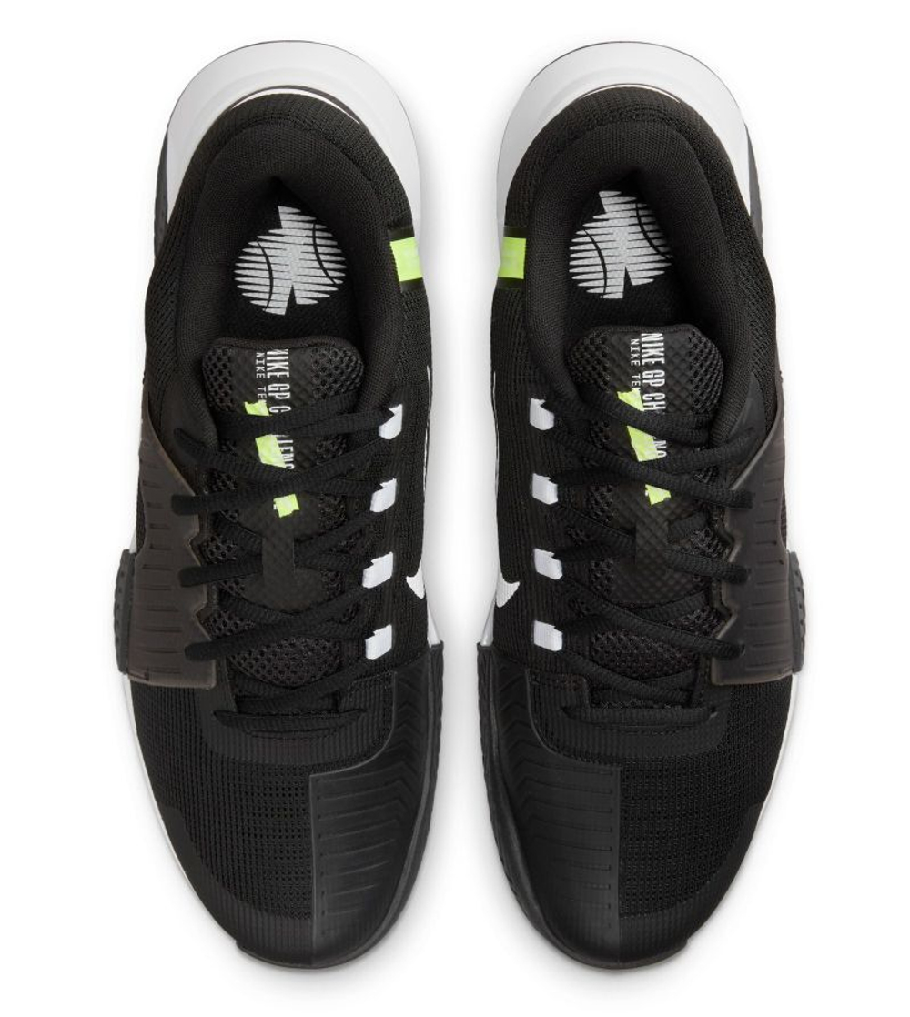 Мужские кроссовки теннисные Nike Zoom GP Challenge 1 - черный