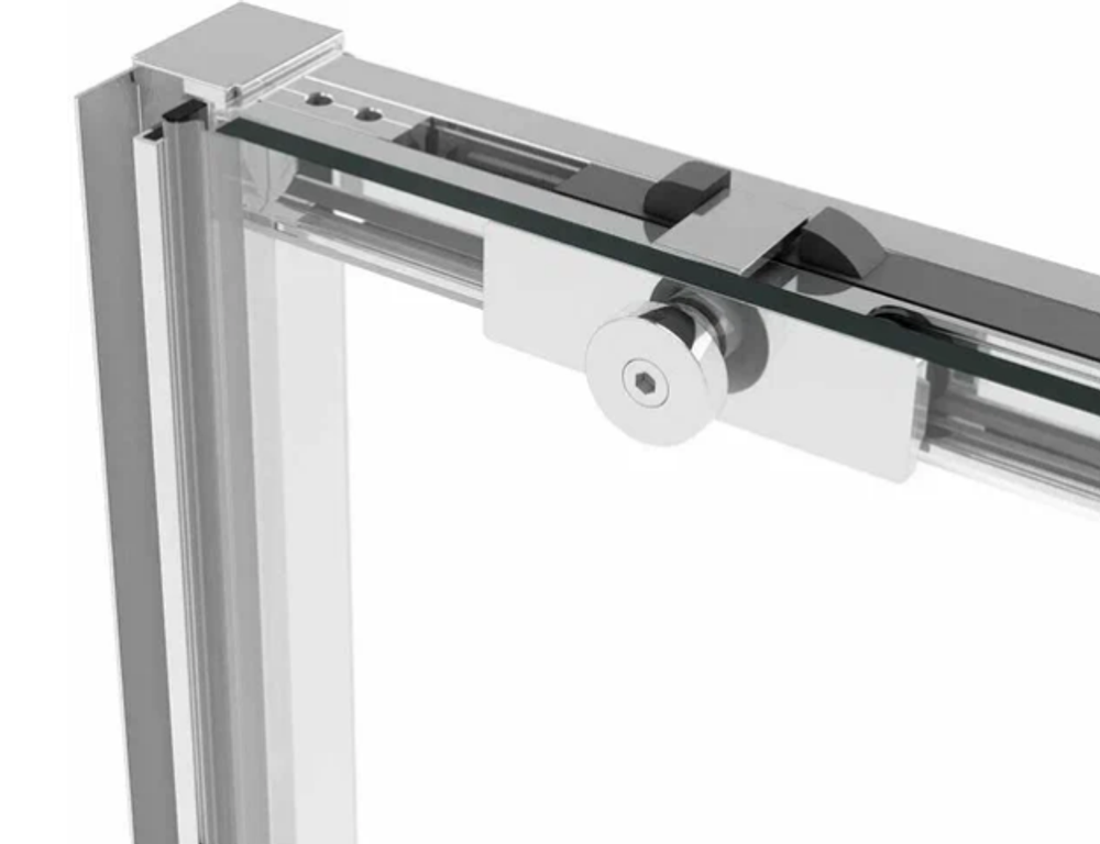 Душевая дверь Slim Soft VDS-1SS100CL, 1000, хром, стекло прозрачное, , шт