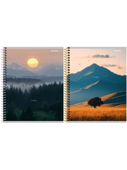Тетрадь А5 48л кл. гребень Проф-Пресс "Красивые пейзажы - 4"