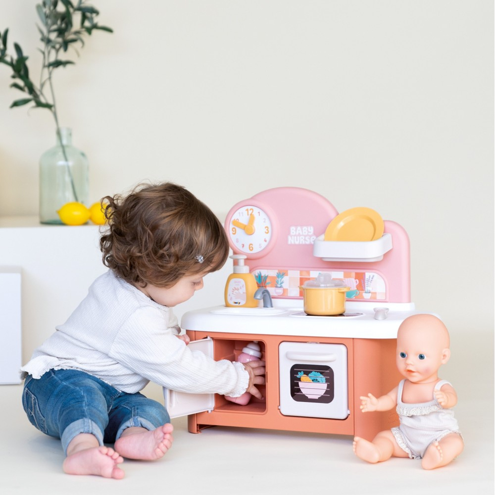 Кухня с духовкой Smoby Baby Nurse 220501 для куклы до 42 см с 6 аксессуарами 220501 — фото 4
