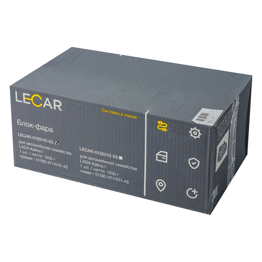 Блок-фара правая ЛАДА КАЛИНА-1 / Lecar