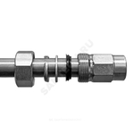 Муфта сталь оц Ду 50 2" ВР/обжим Дн 56,4-58,0 SantechSystems