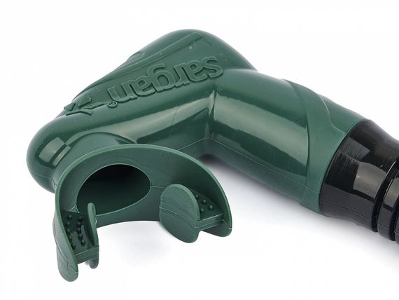 Трубка Sargan Неос черный/зеленый