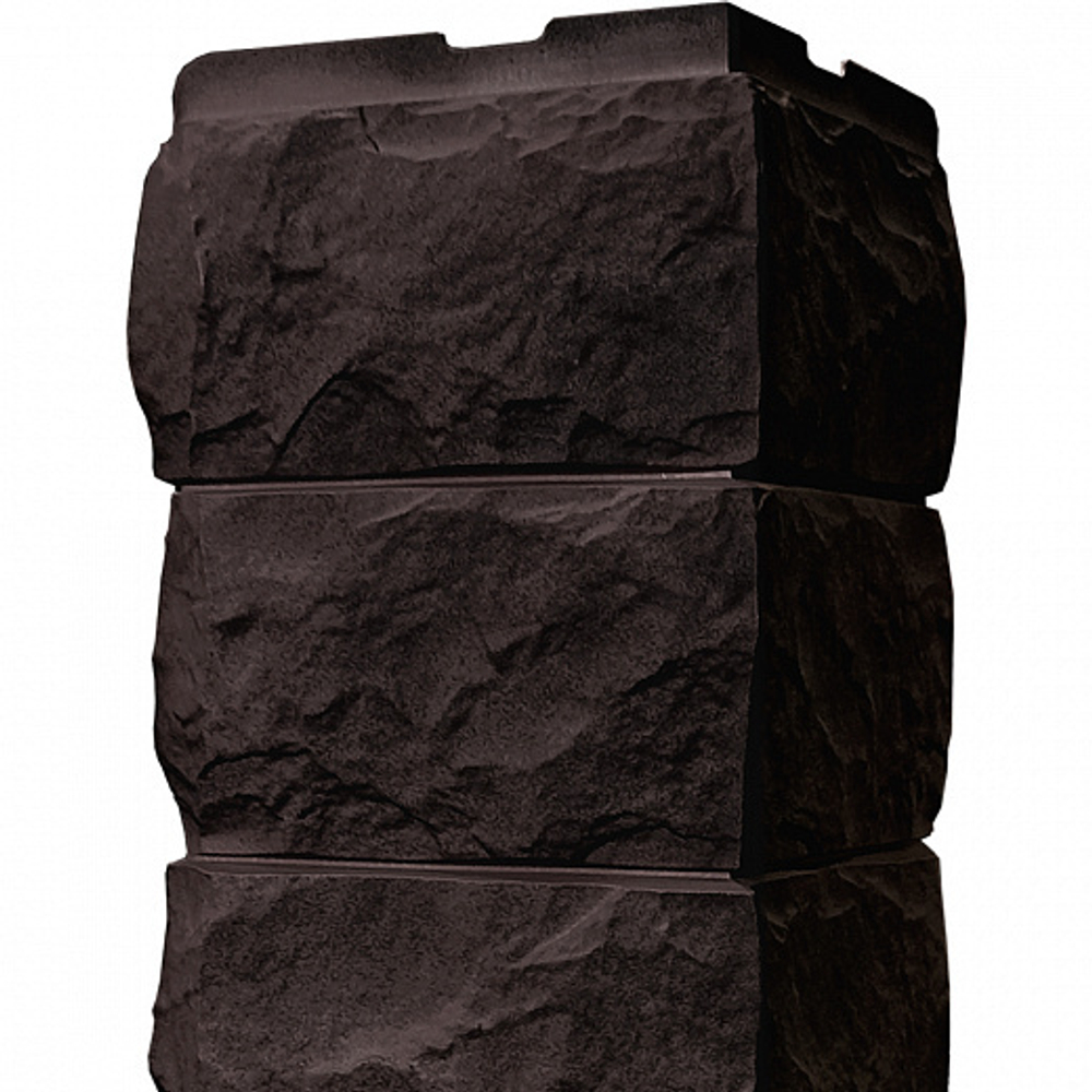 Наружный угол Скол, темно-коричневый Fineber (Файнбир)