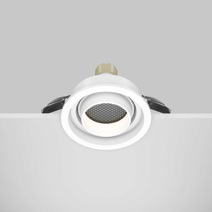 Встраиваемый светильник Maytoni Technical DL113-GU10-01-RD-W