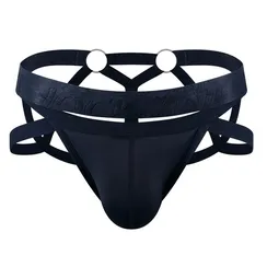 Мужские трусы джоки черные JOCKMAIL JM4062-2