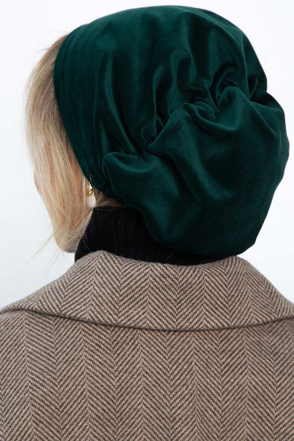 Чалма с резинкой (зеленая) ЧР11-23М LT Collection