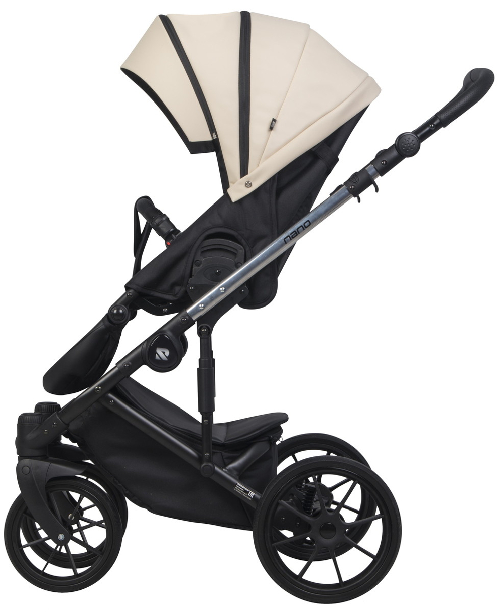 Детская коляска Riko Nano Thermo Ecco 2 в 1 03 Ivory beige (бежевый)