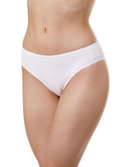 Базовые трусики-слипы из эластичного материала (Размер: 50) (Цвет: белый)