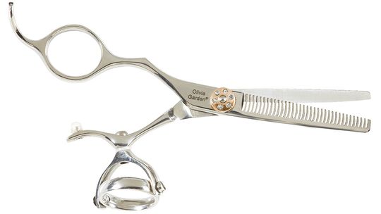 Филировочные ножницы Olivia Garden SwivelCut 635 для левши