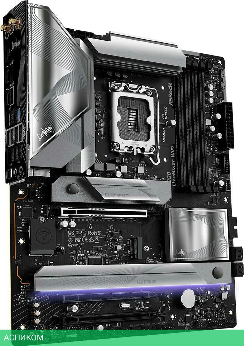 Материнская плата ASRock Z890 LiveMixer WiFi