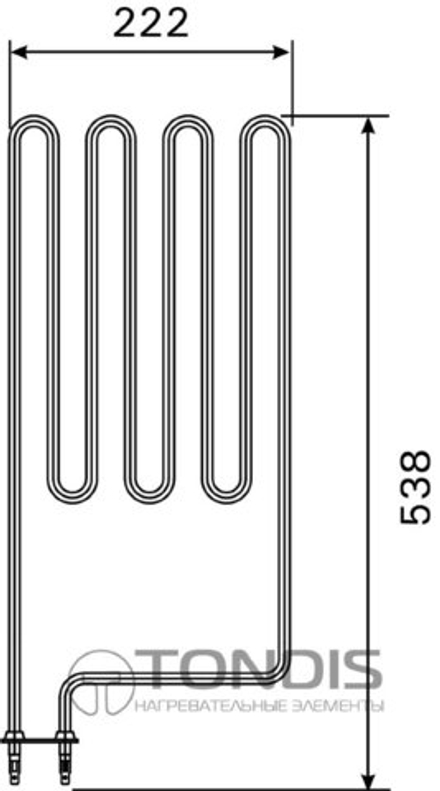 ТЭН Harvia ZCU-823