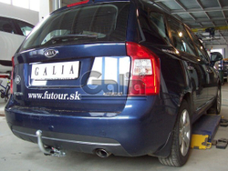 Фаркоп оцинкованный Galia K032A для Kia Carens 2006-2013(паспорт и сертификат в комплекте)(без электрики)