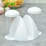 Набор для специй 3 предмета "Oslo", снежно-белый