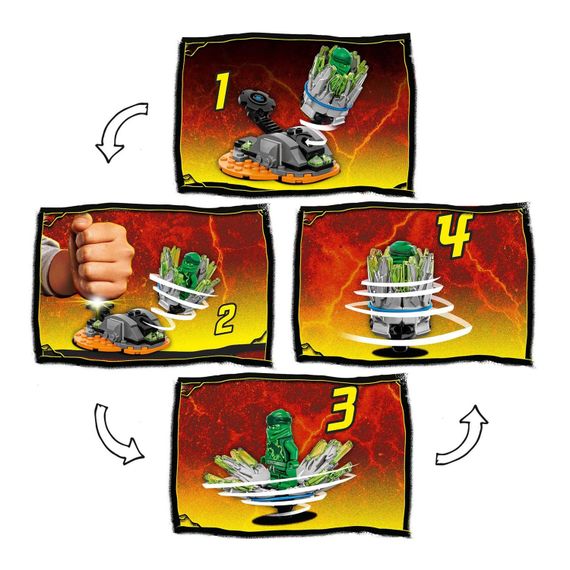 Lego konstruktor Ninjago Spinjitzu Burst - Lloyd