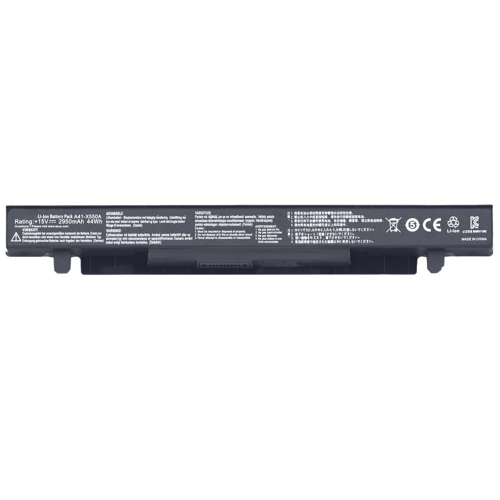 Аккумуляторная батарея для ноутбука Asus X550 (A41-X550A) 15V 44Wh черная