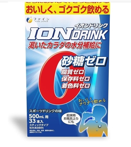 FINE JAPAN Ion Drink - ионизированный напиток для восстановления сил