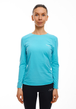 ЛОНГСЛИВ УТЕПЛЕННЫЙ ЖЕНСКИЙ WARM LONG SLEEVES TEE | SKY BLUE