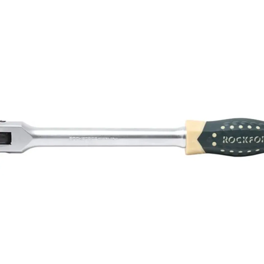Вороток шарнирный с противоскользящей пластиковой рукояткой 250мм, 1/2'' RockForce##Rock FORCE RF-8014250