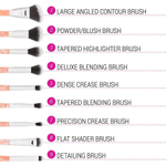 BH Cosmetics Rose Quartz 9 piece brush set