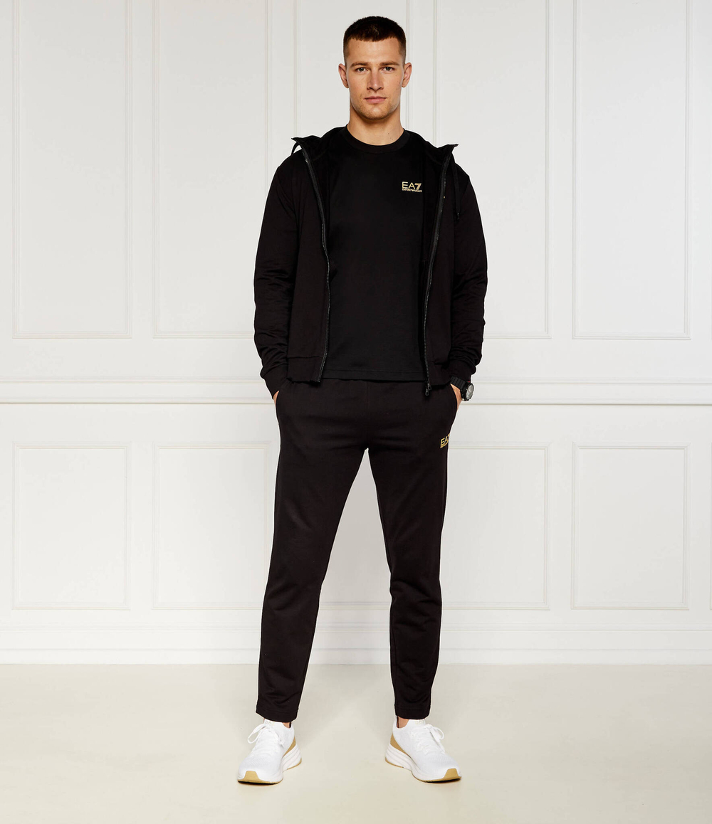 Футболка EA7 - черный(6DPT19 PJOLZ)