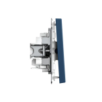 ARTGALLERY 1-клавишный ВЫКЛЮЧАТЕЛЬ, 10АХ, механизм, быстрозажим. клем., АКВАМАРИН