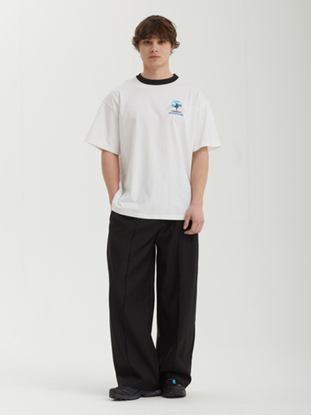 Мужские Брюки Pin-tucked Wide