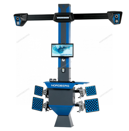 Стенд сход-развал 3D для ям и подъемников NORDBERG C802_синий