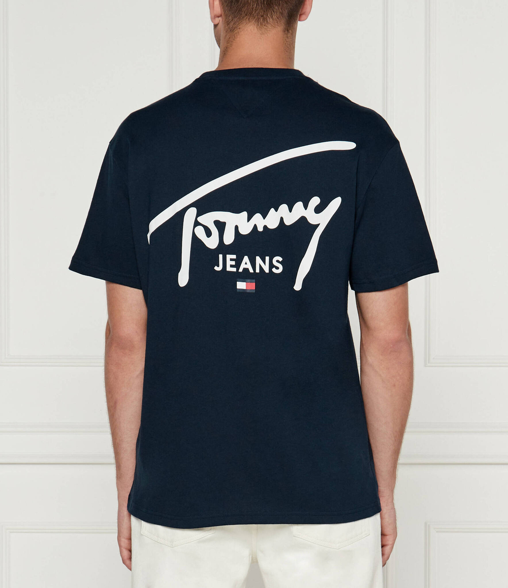 Футболка Tommy Jeans - темно-синий(DM0DM18536)