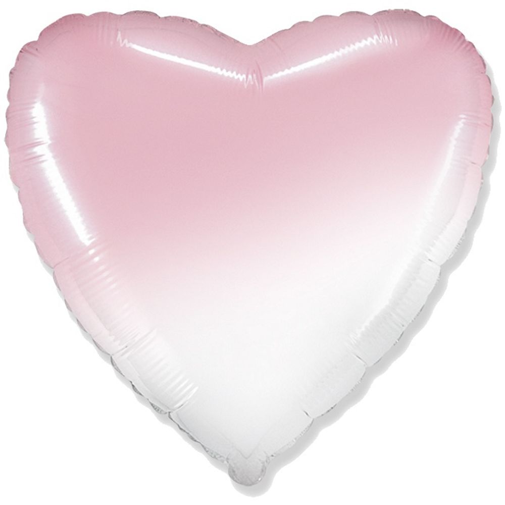 Шар Flexmetal сердце 18&quot; градиент розовый #201500BGRS