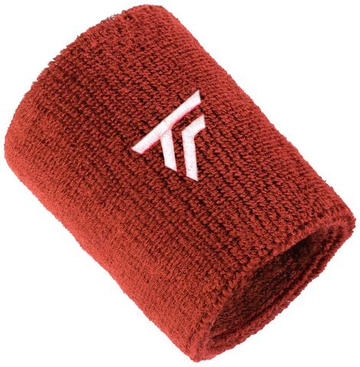 Напульсник теннисный Tecnifibre XL Wristband 1P - terracotta
