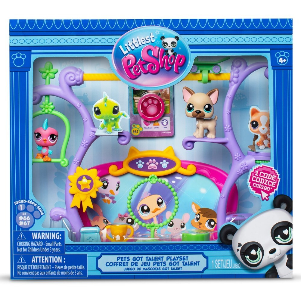 Littlest Pet Shop - Pets have talent Набор со сценой + 2 фигурки LPS00558 / артикул   LPS00558  / GTIN 885561005585