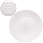 Тарелка «White magic» 19см стеклокерамика Строчка