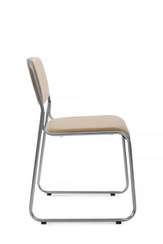 Кресло Никс RCH OMKL-02 Бежевый/Металл окрашенный Хром