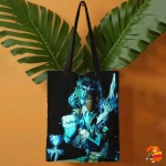 Сумка шоппер с принтом Genshin Impact