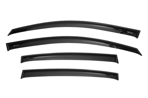 Дефлекторы окон Vinguru VW Tiguan 2016-2020, 2020- накладные, скотч, AFV87717