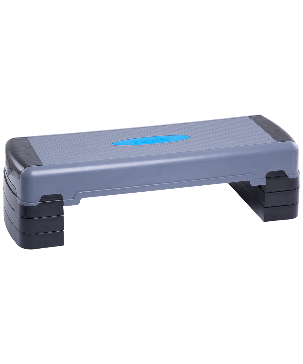 Степ-платформа фиксирующаяся SP-204 90х32х25 см, 3-уровневая