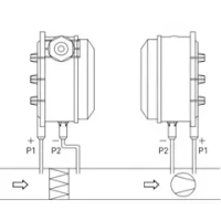Датчик перепада давления 20-200 Pa DPD-2