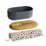 Набор для хлеба, серый