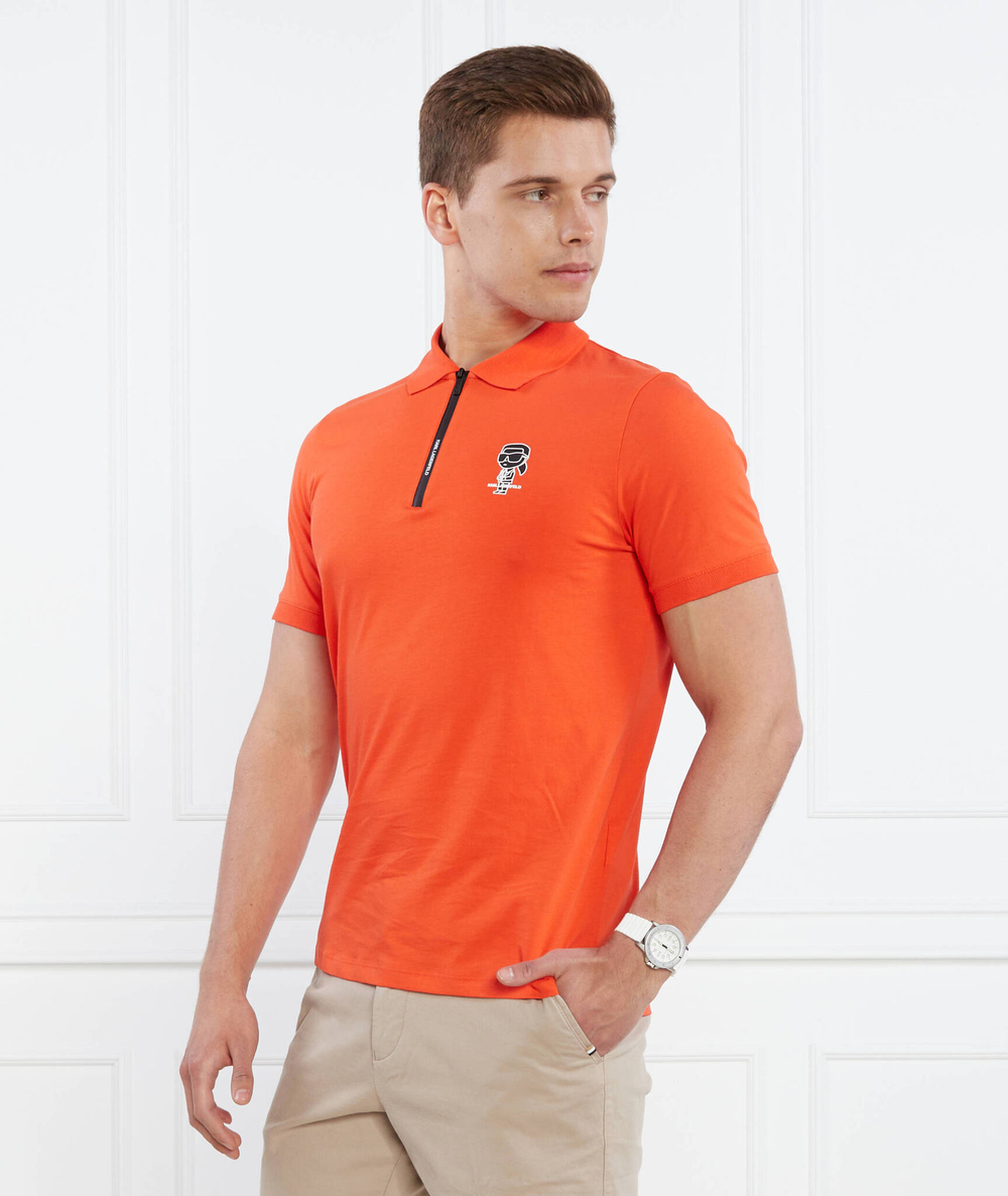 Поло Karl Lagerfeld - оранжевый(745025 532224)