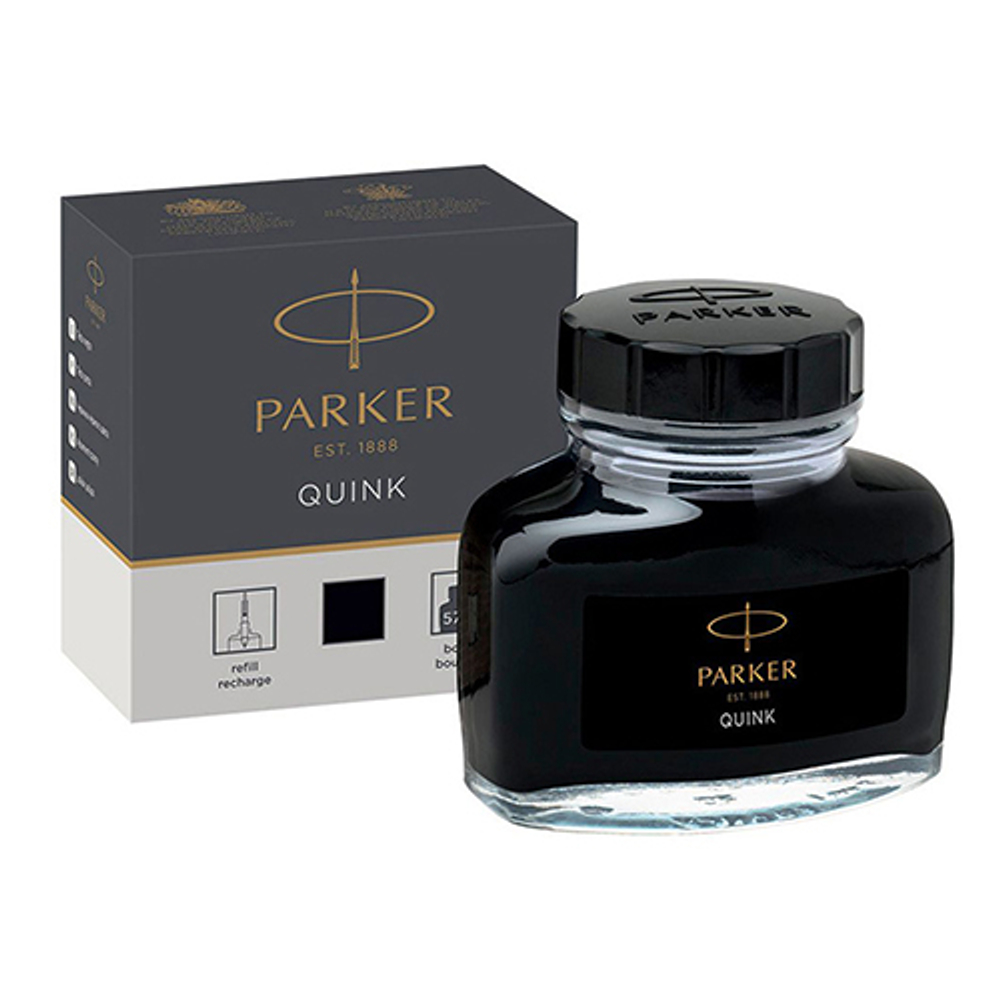 Parker Чернила (флакон), черные