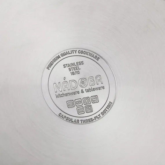 Набор кастрюль NÁDOBA OLINA, 3 шт: 1,5 л, 3,2 л, 6л